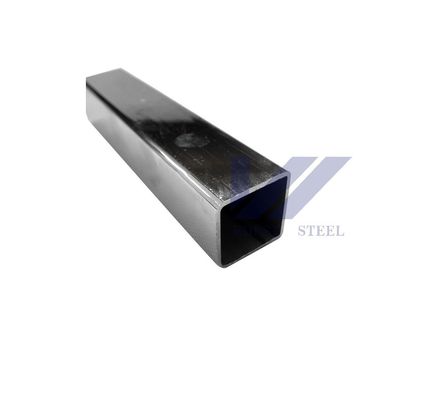 ASME SA554 Bright Stainless Steel Hollow Section SS 304 Square Pipe 20x20mm