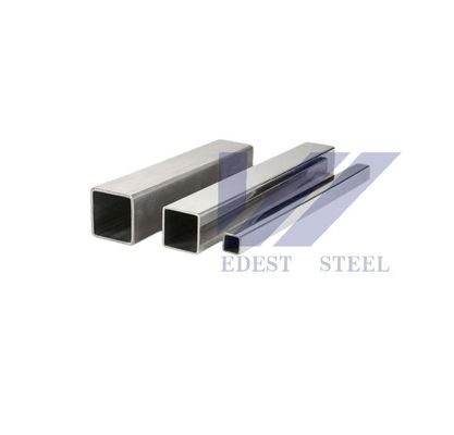 Polished 304 316 SS Box Section Rectangular Stainless Steel Pipe Customization