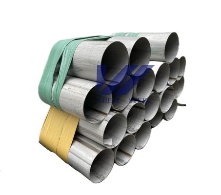 Matte 2b Stainless Welded Pipe 304 304L 316 316L Stainless Steel Pipe Customizable