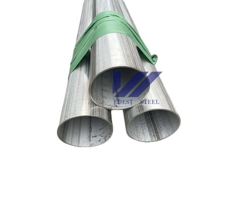 Matte 2b Stainless Welded Pipe 304 304L 316 316L Stainless Steel Pipe Customizable