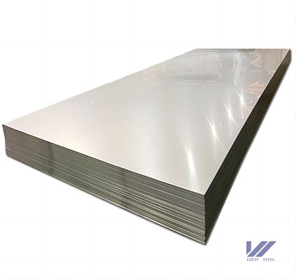 Various Sizes Polished 316 Stainless Steel Sheet 10-2050mm Width Antirust