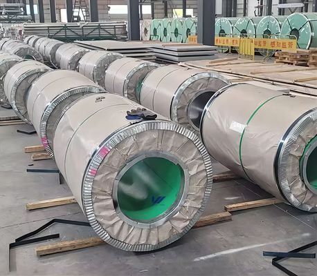 Thickness 0.3mm-16mm Type 304 Stainless Steel Coil Stock ISO9001 Certified