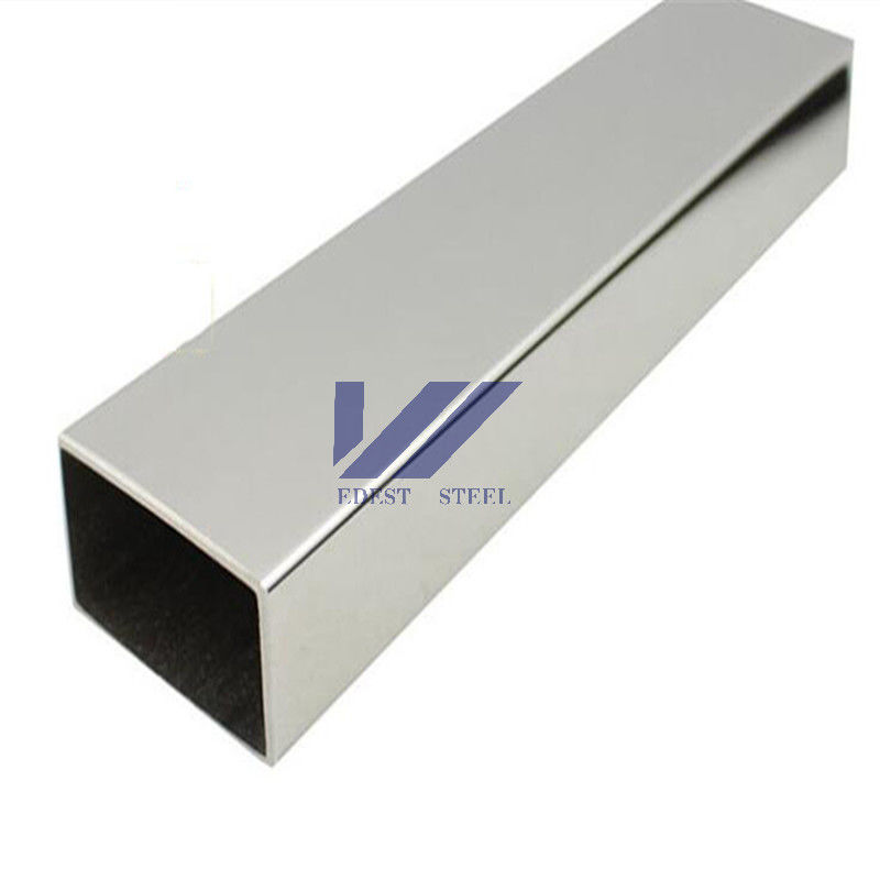 ASME SA554 Bright Stainless Steel Hollow Section SS 304 Square Pipe 20x20mm